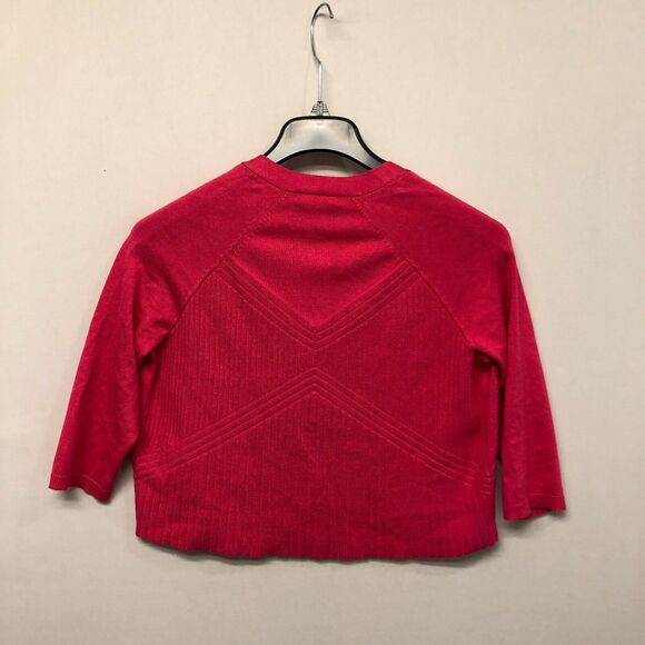 NWT 89th Madison Women Open Front Cardigan Sweater Size Medium Hot Pink M167 -16 - Picture 12 of 14